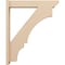Ekena Millwork 5 1/2-in W x 28-in D x 34-in H Balboa Slat Rough Cedar Woodgrain TimberThane Outlooker, Primed Tan OUTUR055X28X34BOA24RCPR - alternate 4